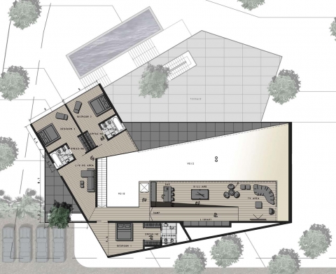 Villa EM by Accent DG - first floor plan