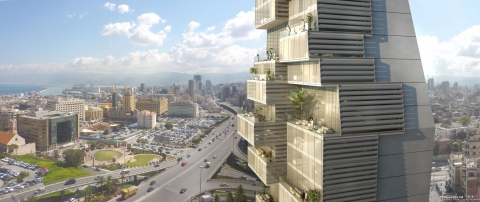 Beirut Observatory by Accent DG - panoramic view