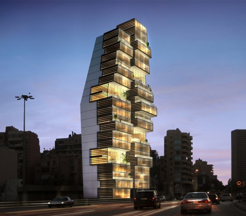 Beirut Observatory by Accent DG - view from Achrafieh