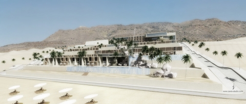 Dead Sea Hotel & Resort by Accent DG - overview from Dead Sea